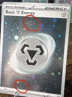 DOUBLE SWIRL !! 2023 Pokemon 151 Steel Holo Energy Galaxy Cosmo Foil 008 NM - Image 1