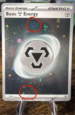 DOUBLE SWIRL !! 2023 Pokemon 151 Steel Holo Energy Galaxy Cosmo Foil 008 NM - Image 2