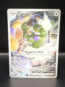 Pokemon Tornadus 210 Pokemon Center Stamped Black Star Promo A - Image 2