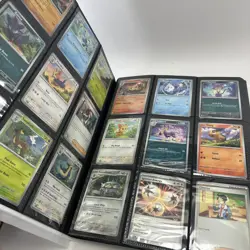 Pokemon White Flare binder Filled With Bulk Cards Only See Photos - Image 4