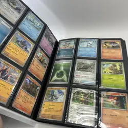 Pokemon White Flare binder Filled With Bulk Cards Only See Photos - Image 5