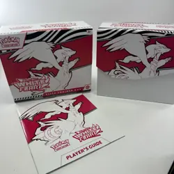 Pokemon White Flare ETB Opened No Packs Promo Accessories & Book No Packs - Image 5