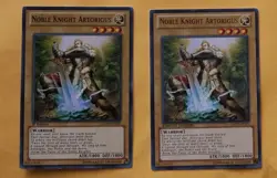 Noble Knight Artorigus GAOV-EN000 and GAOV-ENSP1 Yugioh - Image 1