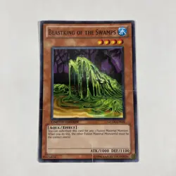 Beastking of the Swamps GLD4-EN005 Common Limited Edition Yugioh - Image 1