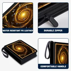 Trading card Binder for Yugioh Cards- 9 Pocket, Trading Card Album Fits 900 C... - Image 5