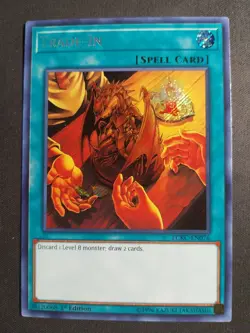 Yugioh! Trade-In - LCKC-EN076 - Secret Rare - 1st Edition NM - Image 1