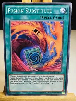 Fusion Substitue [NM] LDK2-ENK31 - 1996 Common Unlimited - Yugioh - Image 1