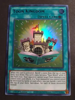 Yugioh! Toon Kingdom - DLCS-EN074 - Ultra Rare PURPLE - 1st Edition NM - Image 1