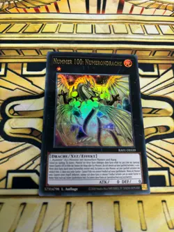 Yugioh Nummer 100: Numerondrache RA01-DE039 Ultra Rare - Image 1