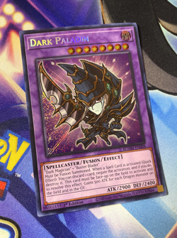 Dark Paladin BLMM-EN008 SECRET RARE Near Mint 1st Edition YUGIOH - CHIBI Artwork - Image 2