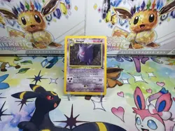 Pokemon WOTC Card - Gengar - Fossil Set - Holo Rare - 5/62 - MP - Image 1