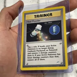 Heal Powder 104/105 - Neo Destiny - VINTAGE WOTC POKEMON CARD - NM Vintage TCG - Image 2