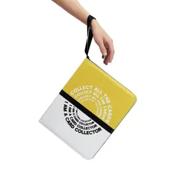 Trading Card Binder with 4 Pocket Pages, Top Loading 400 Pockets card collect... - Image 5