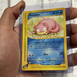 Pokemon Slowpoke 108/147 Pokemon Aquapolis NM Vintage Vtg Common Card TCG 2002 - Image 2