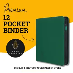 - 12 Pocket Premium Binder with Zipper for 480 Cards Trading Card Games TCG (... - Image 2