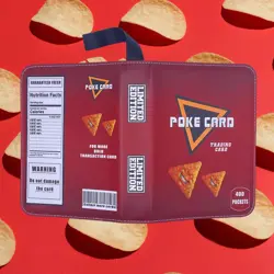 Trading Card Binder Album, 400 Pockets, 50 Removable Sleeves, 3-Ring Zipper, ... - Image 4