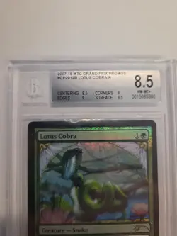Lotus Cobra - Foil Promo Grand Prix Promos BGS 8.5 NM 2007 MTG Magic Vintage - Image 2
