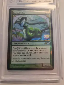 Lotus Cobra - Foil Promo Grand Prix Promos BGS 8.5 NM 2007 MTG Magic Vintage - Image 3