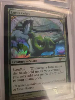 Lotus Cobra - Foil Promo Grand Prix Promos BGS 8.5 NM 2007 MTG Magic Vintage - Image 4