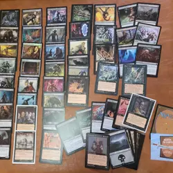 7/5 Legend Black ZOMBIES Tribe***Custom Complete COMMANDER DECK*** 100 MTG Cards - Image 2