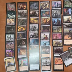 7/5 Legend Black ZOMBIES Tribe***Custom Complete COMMANDER DECK*** 100 MTG Cards - Image 3