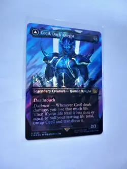 Squall & Cecil (Borderless) (Surge Foil) Final Fantasy FIN MTG - Image 4