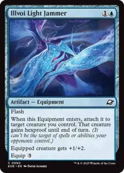 Illvoi Light Jammer -Foil Near Mint MTG Edge of Eternities - Image 1