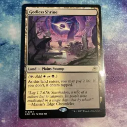 Godless Shrine (REGULAR) x1 - MTG Edge of Eternities EOE #254 - Image 1