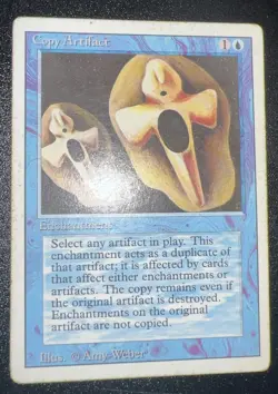 Copy Artifact - HP - Revised - Magic the Gathering MTG - Image 1