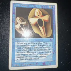 Copy Artifact - HP - Revised - Magic the Gathering MTG - Image 2