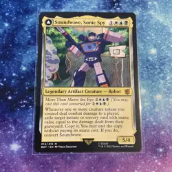 Soundwave, Sonic Spy Soundwave, Superior Captain (REGULAR) x1 - MTG - Image 1