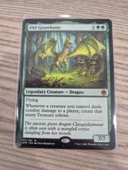 MTG Old Gnawbone Adventures in the Forgotten Realms 197/281 Regular Mythic - Image 1