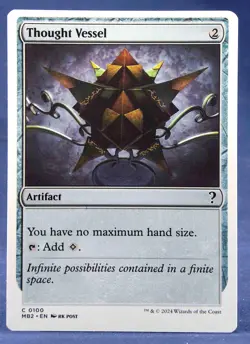 Thought Vessel (White Border) - MTG - Mystery Booster 2 - Excellent NM - Image 1