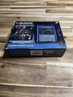 Magic the Gathering MTG Warhammer 40,000 Necron Dynasties, Commander Deck New - Image 2