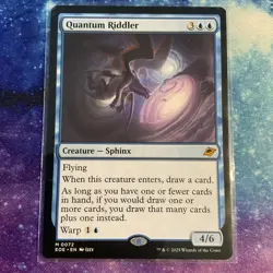 Quantum Riddler (REGULAR) x1 - MTG Edge of Eternities EOE #72 - Image 1