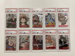 PSA 10 One Piece Japanese Set Premium Card Collection 25th From Japan - Image 1