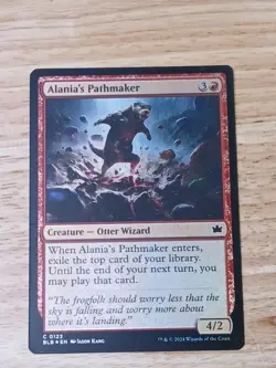 MTG Foil Alania's Pathmaker Bloomburrow NM - Image 1