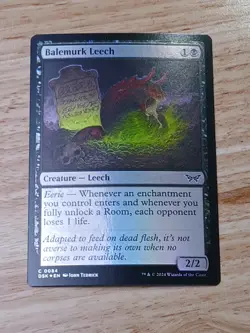 MTG Balemurk Leech Foil Duskmourn NM - Image 1