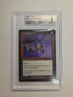 Mtg Lotus Guardian Foil MINT!! Invasion Dragon Vintage BGS 9 Magic The Gathering - Image 1
