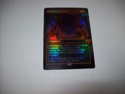 Magic The Gathering Underworld Breach Borderless NM Foil MTG Free Shipping - Image 1
