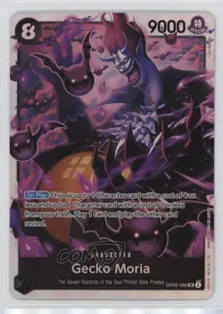2023 One Piece Card Game: Wings of Captain OP06 SR Gecko Moria #OP06-086 00jz - Image 1