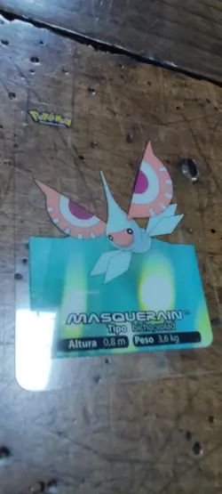 Masquerain 042 Pokemon Lamincards Edibas - ESP - EXC - Image 1