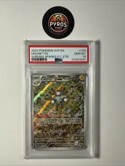 Magneton 159 Pokemon Center PSA 10 Promo SVP EN Surging Sparks PC Stamped 2024 - Image 1