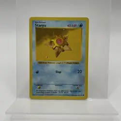 Pokemon Cards: Base Set Shadowless Common: Staryu 65/102 - Image 1