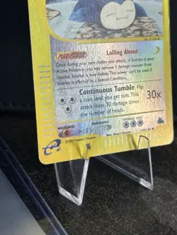 Snorlax Skyridge Reverse Holo Pokemon 100/144 HP - Image 2