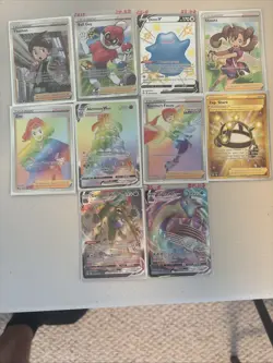 LOT OF 10 Pokemon Ultra Rare TCG V Cards - Image 4