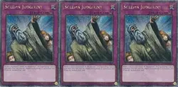 Yugioh RA02-EN075 Solemn Judgment X3 QCSR 1st Edition MINT - Image 1