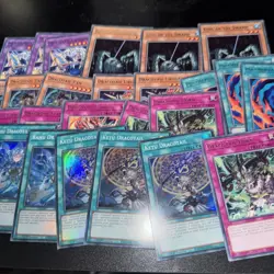 Dracotail Deck Core 24 Cards SUPERS & RARES JUSH-EN YuGiOh! - Image 2