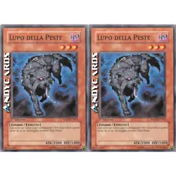 LUPO DELLA PESTE 2x (Plague Wolf) • Comune • SDZW IT015 • 1Ed • Yugioh ANDYCARDS - Image 1