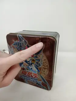 2003 Yugioh Japanese Yami Yugi Dark Paladin Collectors EMPTY Tin ONLY NO CARDS - Image 2